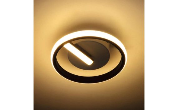 Optonica LED mennyezeti lámpa 7W fekete – 19073 Optonica LED mennyezeti lámpa 7W fekete – 19073