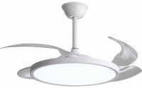   Optonica ventilátoros mennyezeti LED lámpa távirányítóval feher 36W CCT 19104