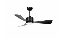   Optonica ventilátoros mennyezeti LED lámpa 18W 3CCT távirányítóval fekete