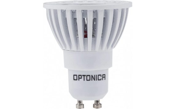 Optonica GU10 COB LED spot 6W 480lm 4500K nappali fehér 50° 1961