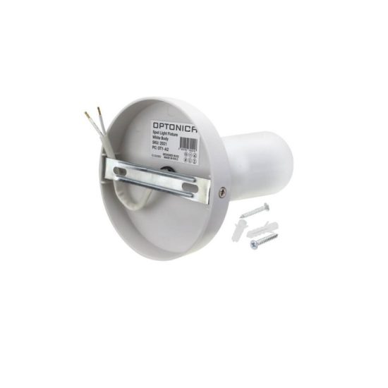 OPTONICA Felületre szerelhető lámpatest,fehér, GU10-es foglalat, Max 10w 2021