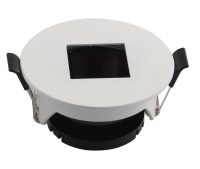   Optonica Beépíthető spot lámpatest, négyzetes fehér előlap, GU10-es foglalat, MAX 35W, 2031