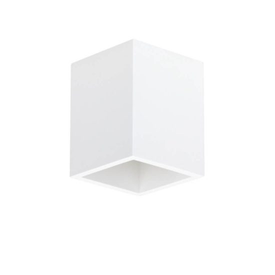 Optonica felületre szerelhető GU10-es téglalap alakú fehér lámpatest max: 35W 14cm 2075