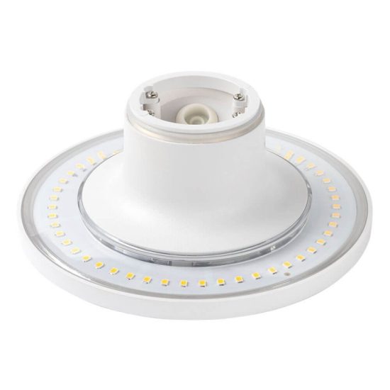 OPTONICA LED 12 W LED fali lámpa kerek fehér IP65 meleg fehér 2089