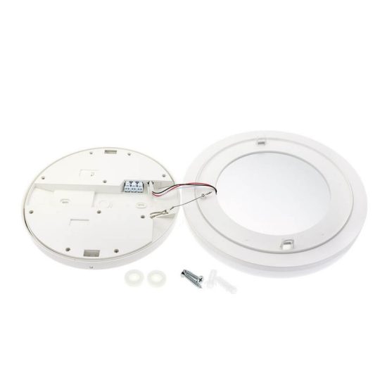 Optonica mennyezeti kör LED lámpa CCT 18W 1880lm 3000K-6000K IP54 120° Ø22cm 2501