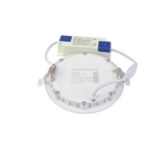 Optonica PRO LINE  LED PANEL / 6W / KÖR / 120mm  / nappali fehér/ 2602
