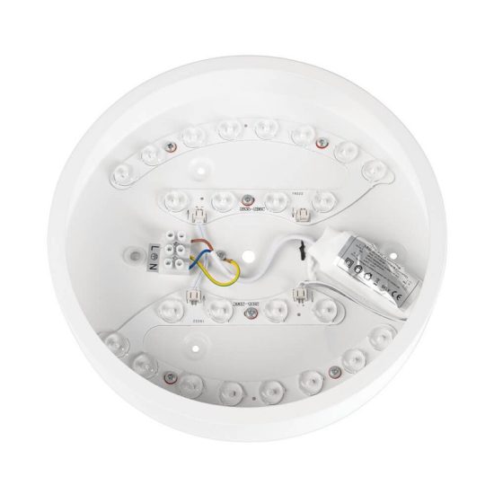Optonica Modern Fehér Mennyezeti LED Lámpa ø25cm 18W 1350lm 4500K nappali fehér 2903