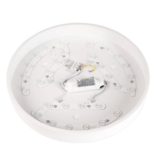 Optonica modern fehér mennyezeti kör LED lámpa 30W 2250lm 4500K nappali fehér IP20 120º Ø40cm 2907