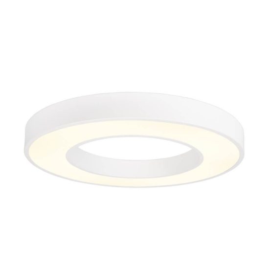 Optonica Modern Fehér Mennyezeti Kör LED Lámpa ø50cm 36W 2700lm 4500K nappali fehér 2915