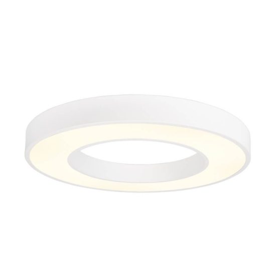 Optonica modern fehér mennyezeti kör LED lámpa 36W 2700lm 4500K nappali fehér IP20 120º Ø50cm 2915