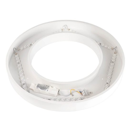 Optonica modern fehér mennyezeti kör LED lámpa 36W 2700lm 4500K nappali fehér IP20 120º Ø50cm 2915