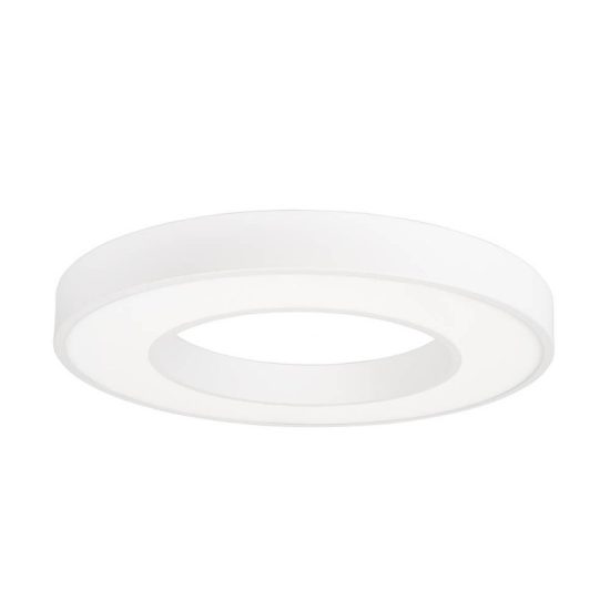 Optonica modern fehér mennyezeti kör LED lámpa 36W 2700lm 3000K meleg fehér IP20 120º Ø50cm 2916