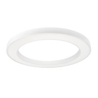 Optonica Modern Fekete Mennyezeti Kör LED Lámpa ø80cm 64W 4800lm 4500K nappali fehér 2917