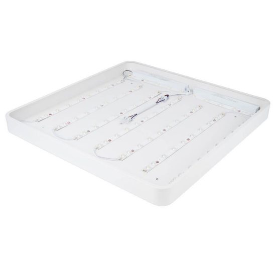 Optonica modern fehér mennyezeti négyzet LED lámpa 64W 4800lm 3000K meleg fehér IP20 120º 60x60cm 2928 Optonica modern fehér mennyezeti négyzet LED lámpa 64W 4800lm 3000K meleg fehér IP20 120º 60x60cm 2928