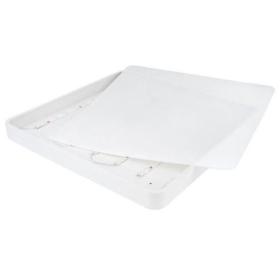 Optonica modern fehér mennyezeti négyzet LED lámpa 64W 4800lm 3000K meleg fehér IP20 120º 60x60cm 2928 Optonica modern fehér mennyezeti négyzet LED lámpa 64W 4800lm 3000K meleg fehér IP20 120º 60x60cm 2928