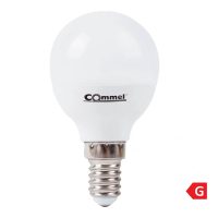  COMMEL LED izzó E14, 6W, 470lm, G45 kisgömb, 3000K, 305-202