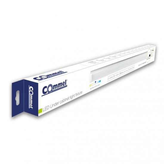 COMMEL LED Bútorvilágító, szenzoros kapcsolós, 9,5W, 680lm, 4000K, IP20 406-503