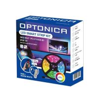   Optonica TV LED szalagkészlet WIFI  60Led/m  4W/m  12V 5050  RGB+WW  2m SZETT 4327