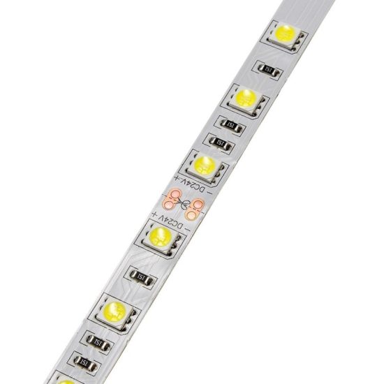 Optonica SMD LED szalag  kültéri 60LED/m  14,4w/m  SMD  5050  24V  hideg fehér  4853