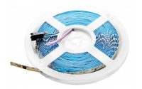   Optonica Futófény, digitális LED szalag 10W/m 120 LED/m 24V 4500K 4940