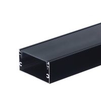   OPTONICA LED profil 40x20mm fekete szerkezet 2m SZETT fekete borítással 5120