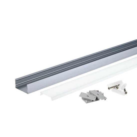 OPTONICA LED profil 40x20mm eloxált szerkezet 2m SET 5121 OPTONICA LED profil 40x20mm eloxált szerkezet 2m SET 5121