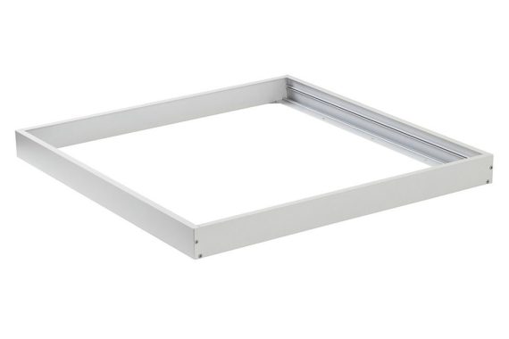 Optonica LED panel falon kívüli fehér beépítőkeret 62x62 cm 5199