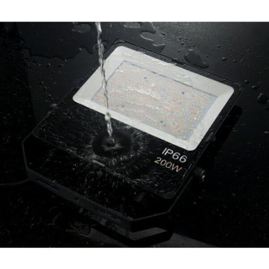 OPTONICA LED REFLEKTOR 200W fekete CCT 3000-6000K hideg fehér 5306 OPTONICA LED REFLEKTOR 200W fekete CCT 3000-6000K hideg fehér 5306