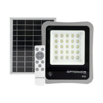   Optonica napelemes led reflektor távirányítóval 6W 400lm 6000K 5455