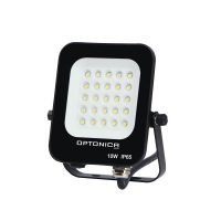    OPTONICA LED Mini LED reflektor fehér 10W  90° fekete  Hideg fehér 5721