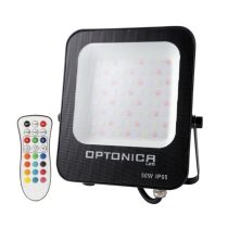   Optonica RGB LED reflektor távirányítóval 50W 4500lm IP65 5756