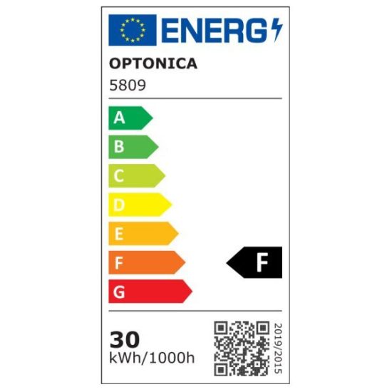 Optonica fehér LED reflektor 30W 2550lm 2700K meleg fehér 5809