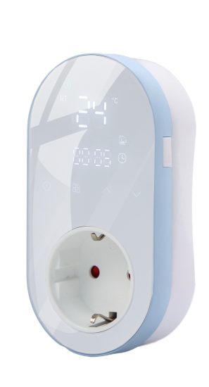 Beca Programozható WIFI Konnektor termosztát - dugalj termosztát 16A BECA dugalj wifi termosztát 12E-W Beca Programozható WIFI Konnektor termosztát - dugalj termosztát 16A BECA dugalj wifi termosztát 12E-W