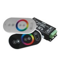 Optonica RF Touch RGB LED vezérlő  216W-432W  Fekete  6314