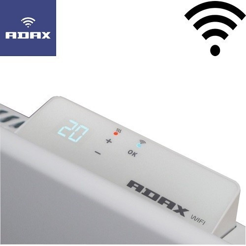 Adax Neo Wifi H elektromos fűtőpanel 1000W Gránitszürke színben