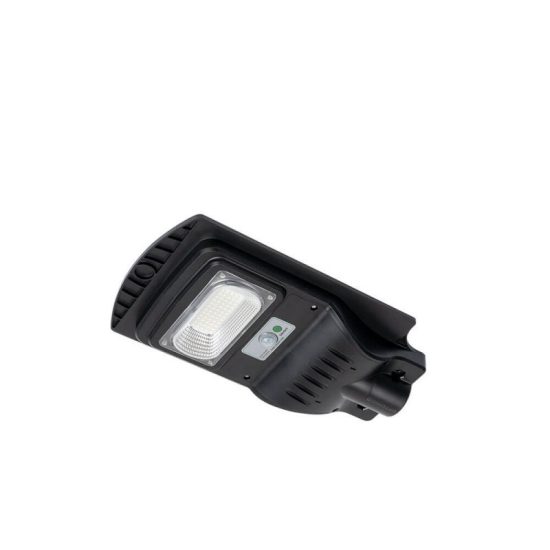Optonica napelemes utcai LED lámpa akkumulátorral 8W 500lm 6000K hideg fehér IP65 120º 9126