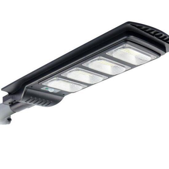 Optonica napelemes utcai LED lámpa akkumulátorral 18W 2400lm 6000K hideg fehér IP65 120º 9129