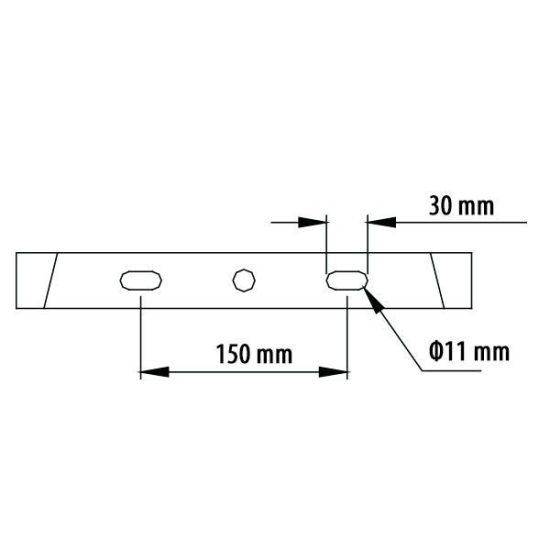 Optonica stadion LED világítás 150W 15000lm 5700K hideg fehér 90° IP65 9176