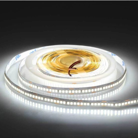 Optonica SMD LED szalag belteri 238LED/m 18w/m SMD 2835 24V hideg fehér AC4877 Optonica SMD LED szalag belteri 238LED/m 18w/m SMD 2835 24V hideg fehér AC4877