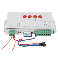   Digitális LED szalag kontroller, DC 5 – 24V, SD kártya AC6631
