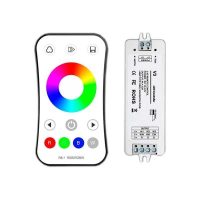   OPTONICA Vezérlő LED szalaghoz, távirányítóval, RGB  vezérlésére / AC6349