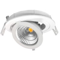   OPTONICA  LED Süllyeszthető spot lámpatest/ dönthető, forgatható / 12W/ fehér / hideg fehér /CB3251