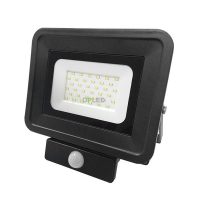   OPTONICA SMD2  LED REFLEKTOR / mozgásérzékelős / 30W /  Fekete / Nappali fehér / FL5860
