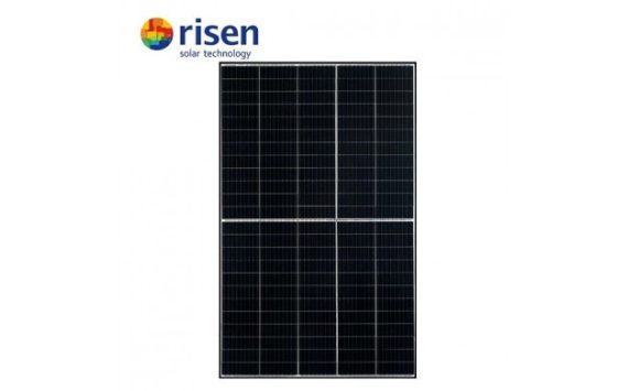 Risen monokristályos napelem panel fekete keret 410W 1500V TÜV IP68 9406