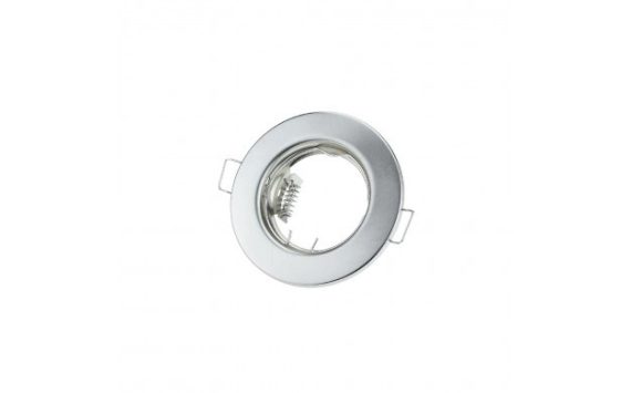 Optonica inox GU10/MR16 spot lámpa keret beépíthető kör alakú Ø7cm 5071