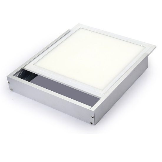 OPTONICA LED panel falon kívüli beépítőkeret / 300x300mm / Alumínium / OT5195