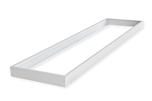 Optonica LED panel falon kívüli fehér beépítőkeret 120x30cm 5197