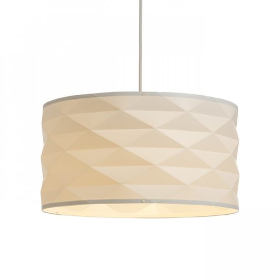 RENDL EZRA 40 függö lámpa fehér PVC/szürke 230V E27 15W RENDL EZRA 40 függö lámpa fehér PVC/szürke 230V E27 15W