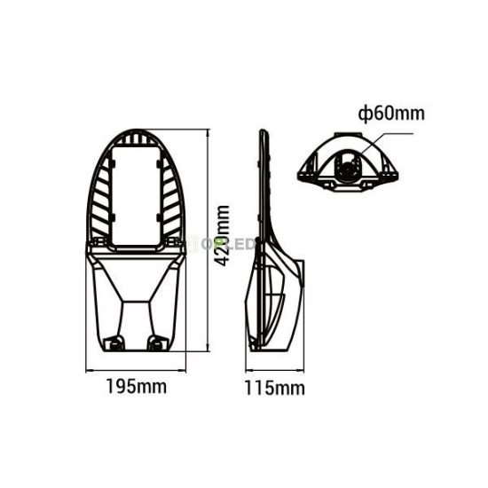 OPTONICA LED UTCAI VILÁGÍTÁS / 50W / 5000Lumen / hideg fehér / SL9167 OPTONICA LED UTCAI VILÁGÍTÁS / 50W / 5000Lumen / hideg fehér / SL9167