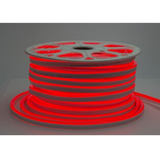 Optonica Flexibilis LED Neon Szalag /kültéri/120LED/m/8,5w/m/SMD 2835/220V/piros/ST4584